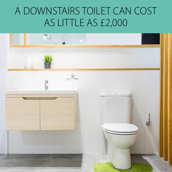 Downstairs Toilet Cost